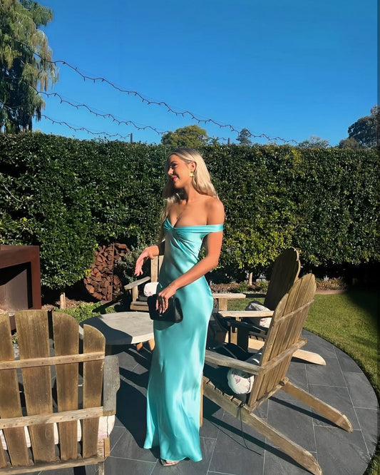 Bridget Dress | Turquoise (S)