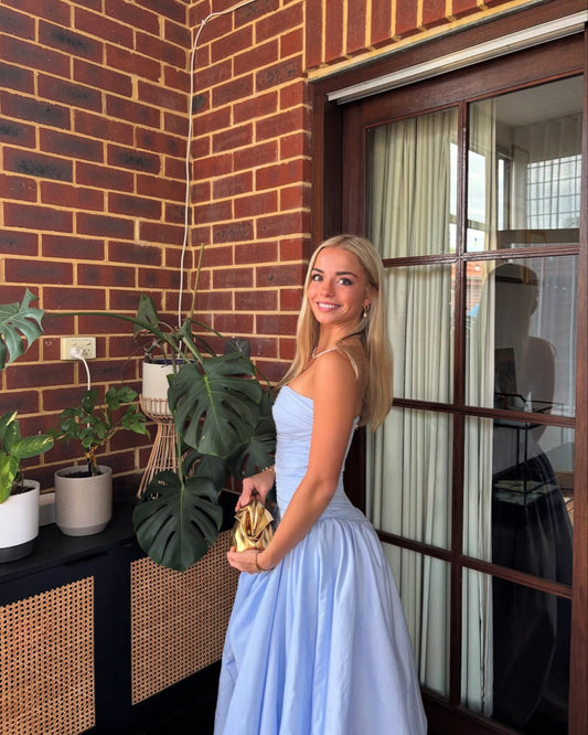 Violette Bubble Hem Maxi Dress