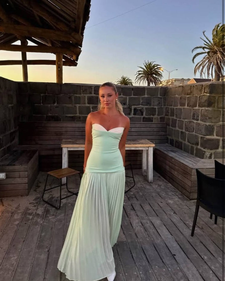 Nicolette Gown | Mint