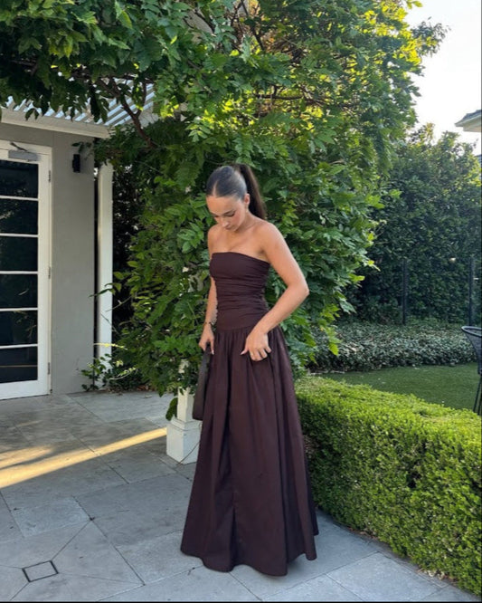 Carmel Dress | Brown