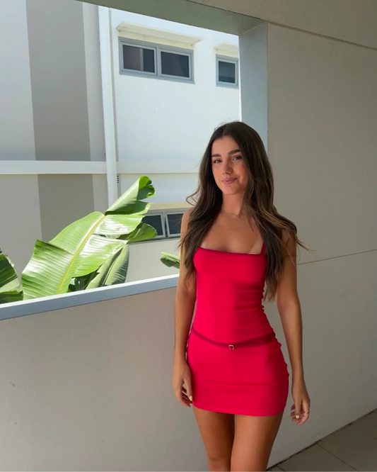 Belle Dress | Cherry