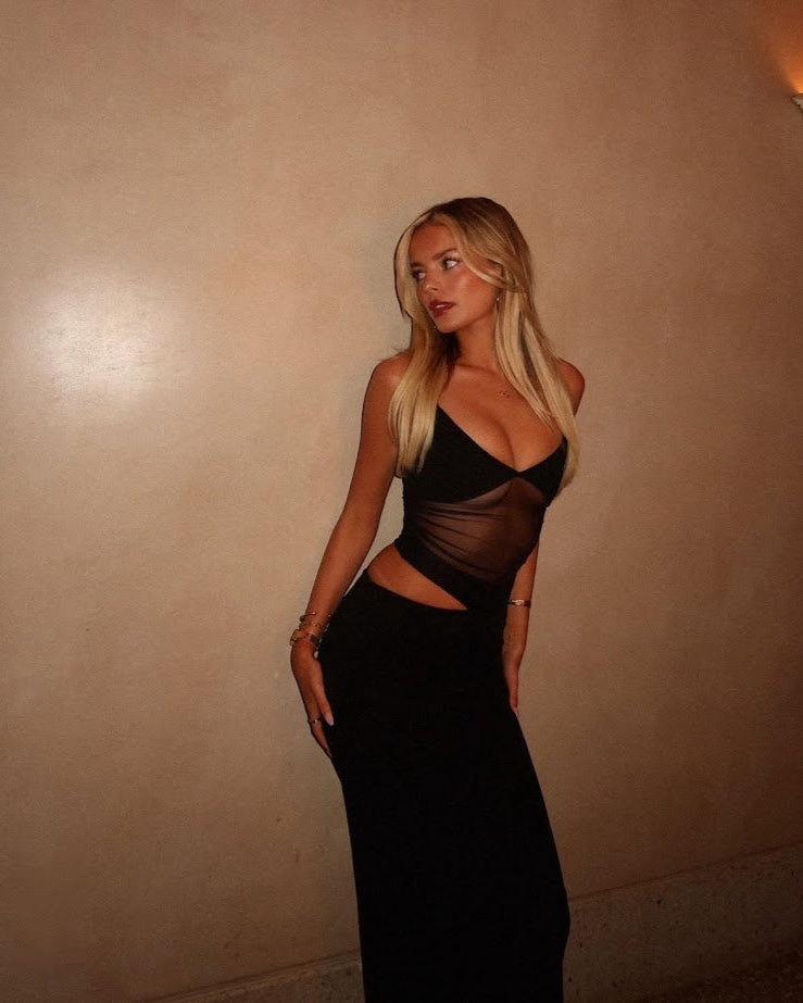 Call Me Up Dress | Black