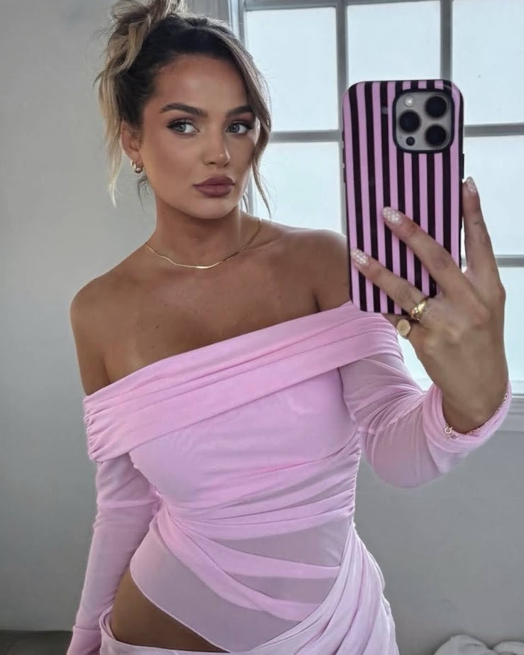 Yasmin Dress | Pink