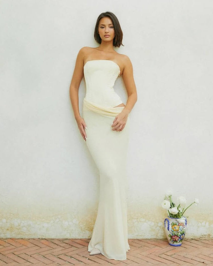Clara Dress | Yellow (S)