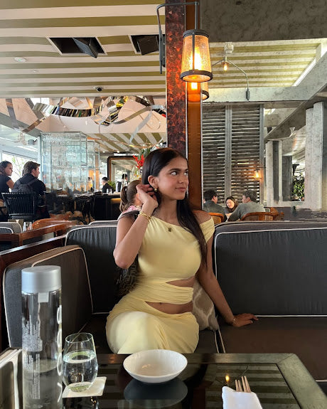 Margot Dress | Yellow