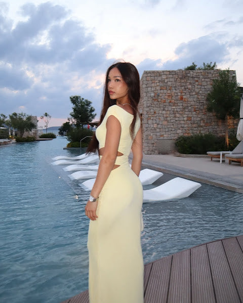 Margot Dress | Yellow
