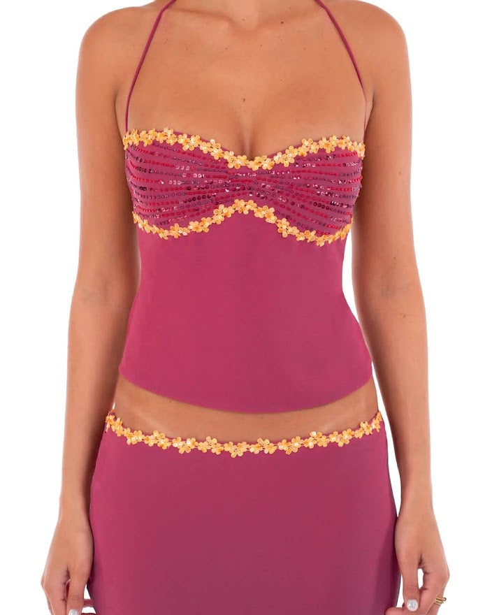 Jemima Maxi Set | Wine