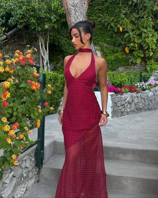 Jasmine Dress | Wine