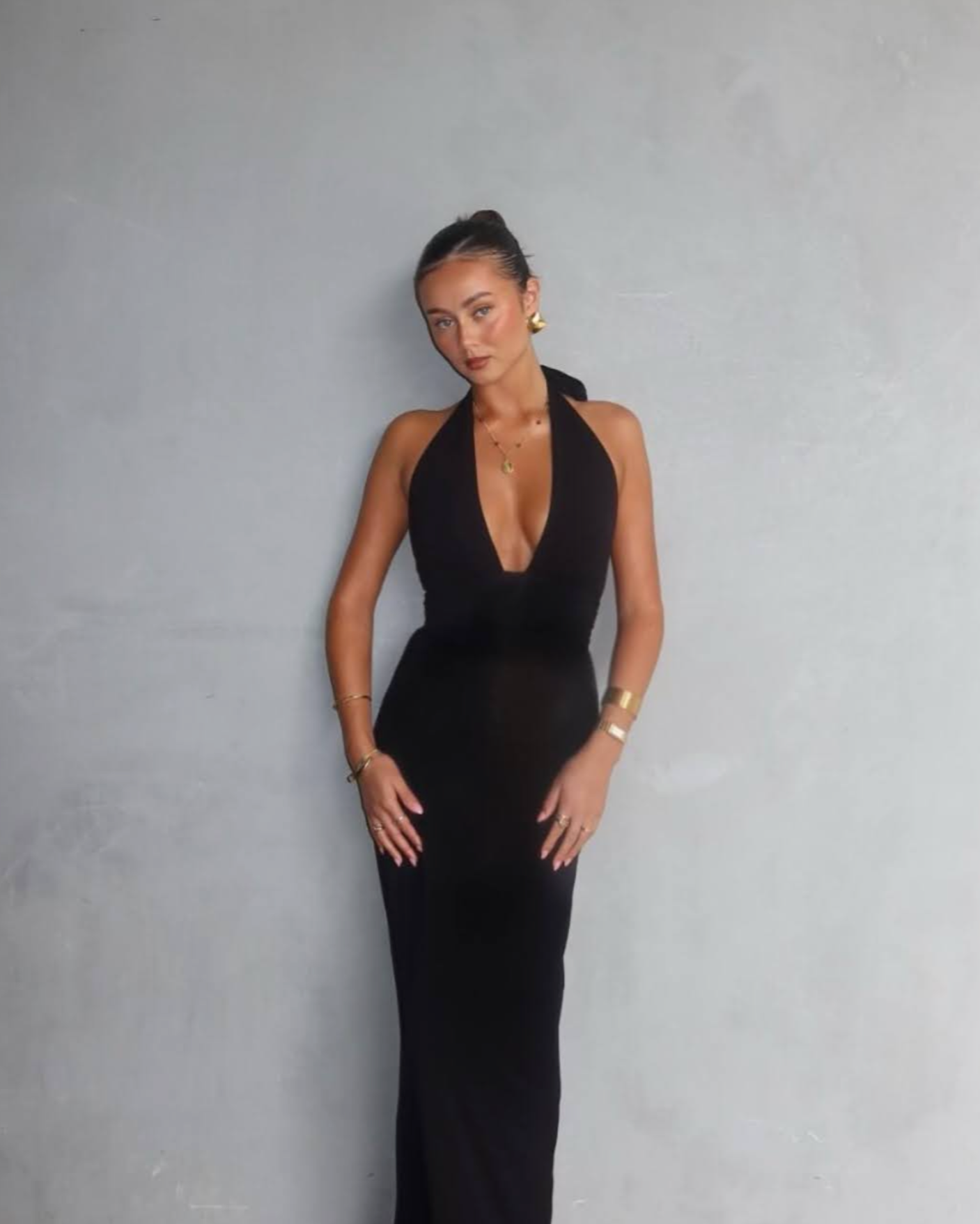 Leni Dress Black – Style Rotate NZ