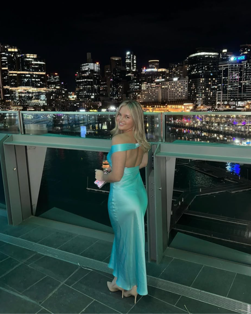 Bridget Dress | Turquoise (S)