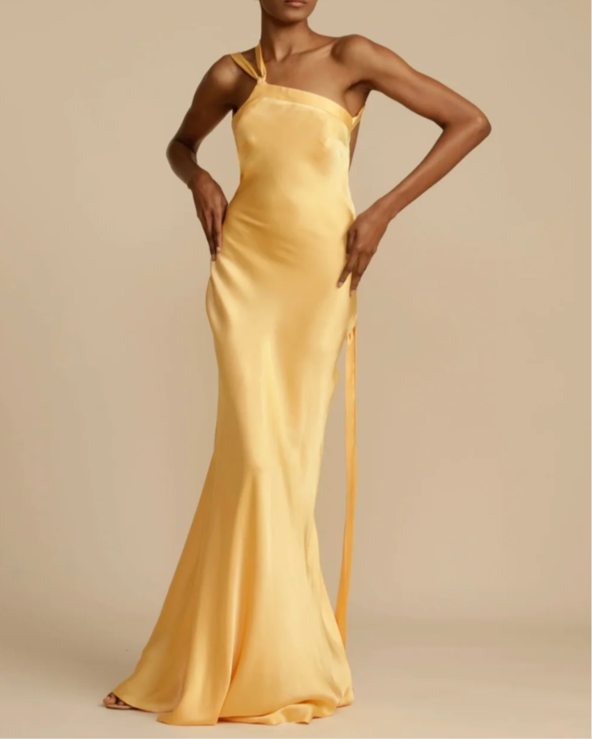 Monique Dress | Yellow