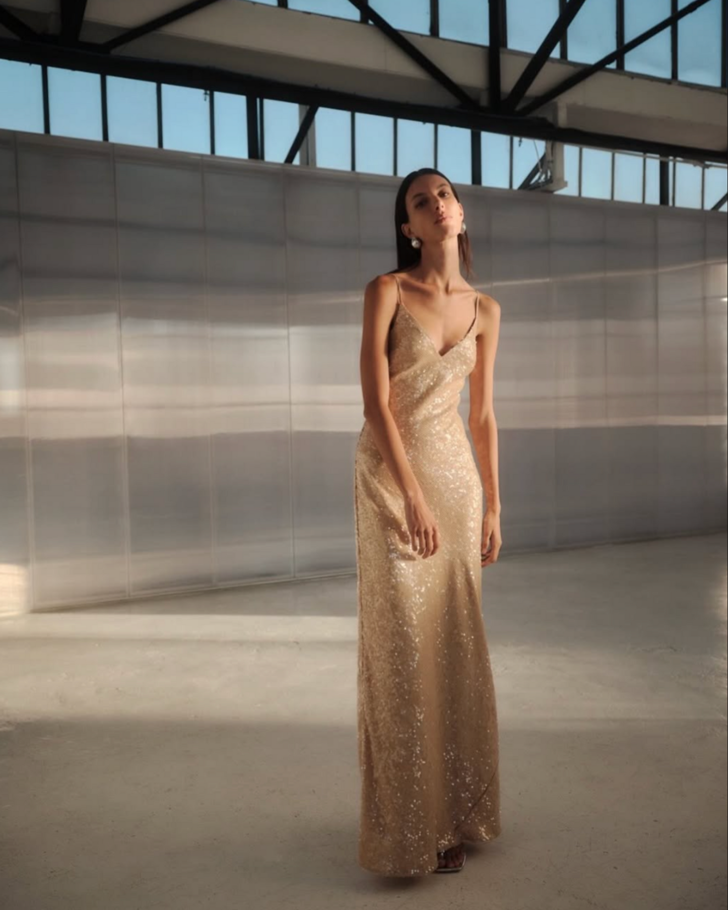 Light Angles Slip Dress
