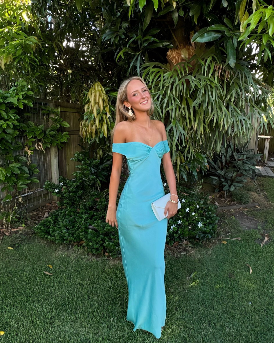 Bridget Dress | Turquoise (S)
