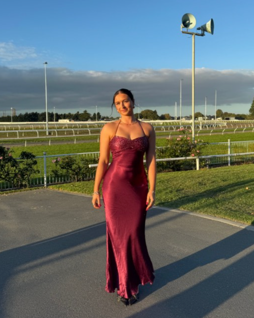 Jade Dress | Berry (S)