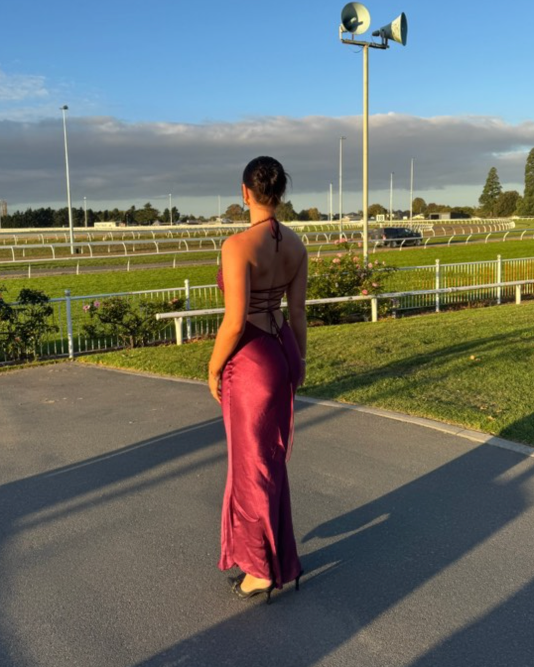 Jade Dress | Berry (S)