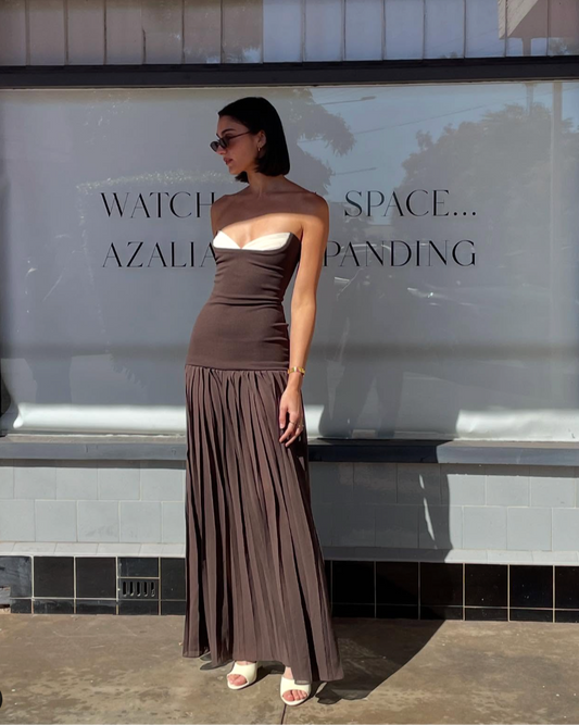 Nicolette Gown | Espresso