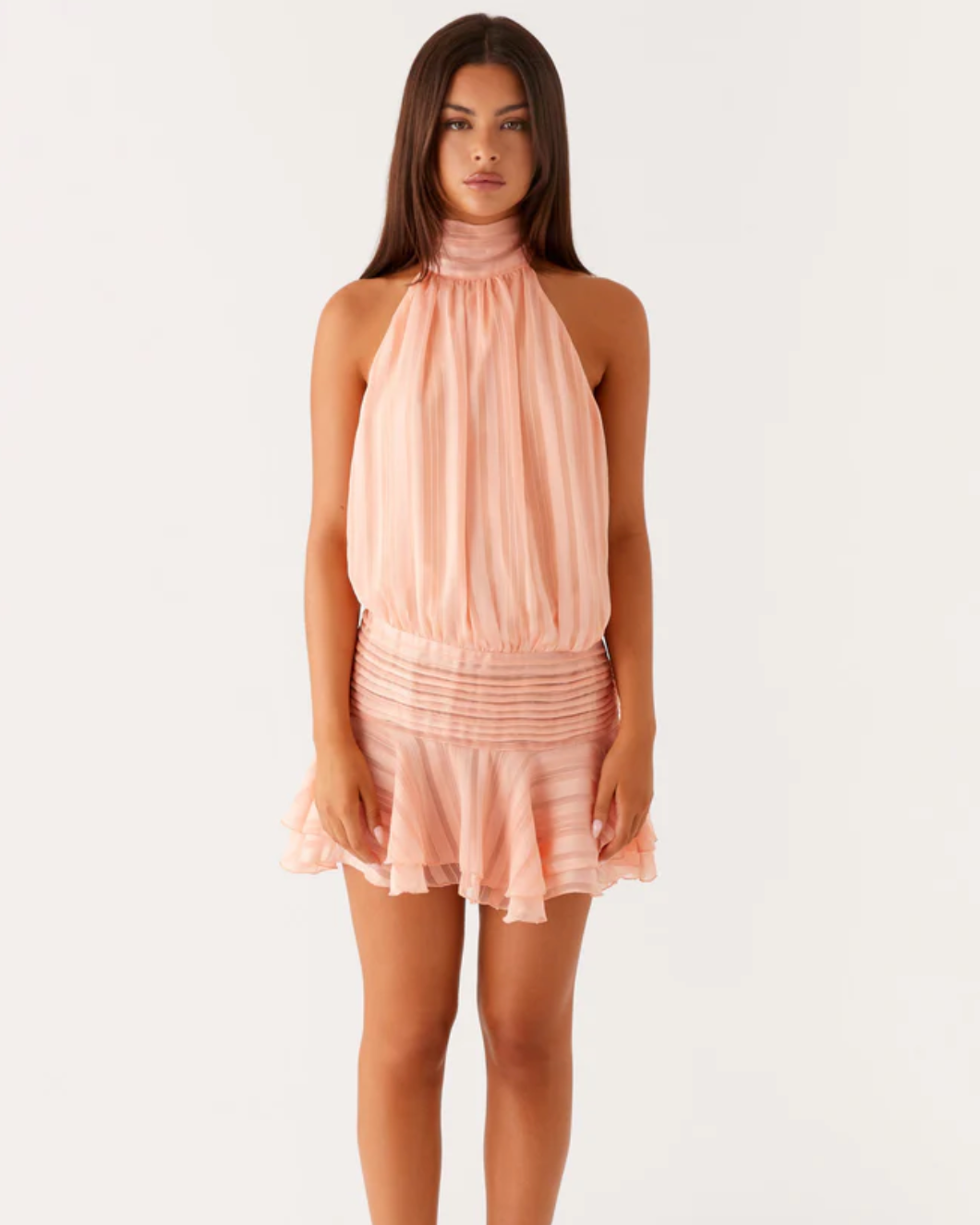Willow Chiffon Mini Dress