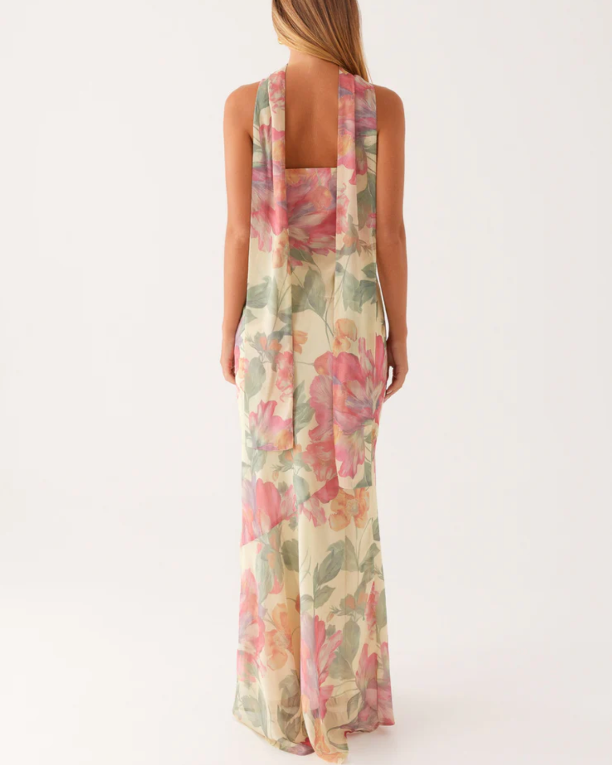 Under The Pagoda Dress | Yellow Peony