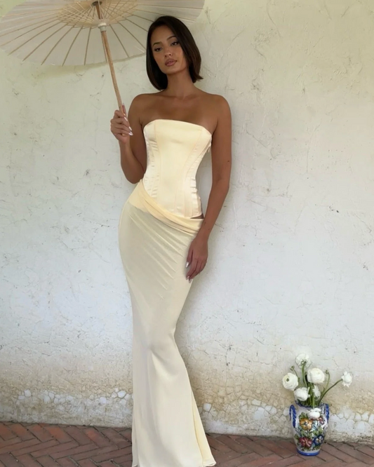 Clara Dress | Yellow (S)