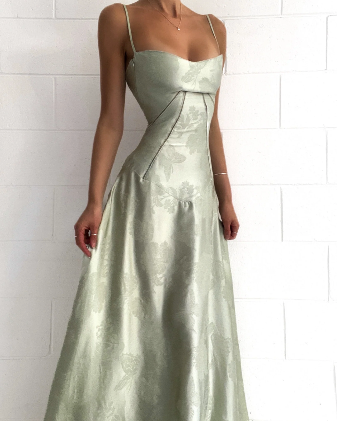 Mallorca Dress | Pistachio