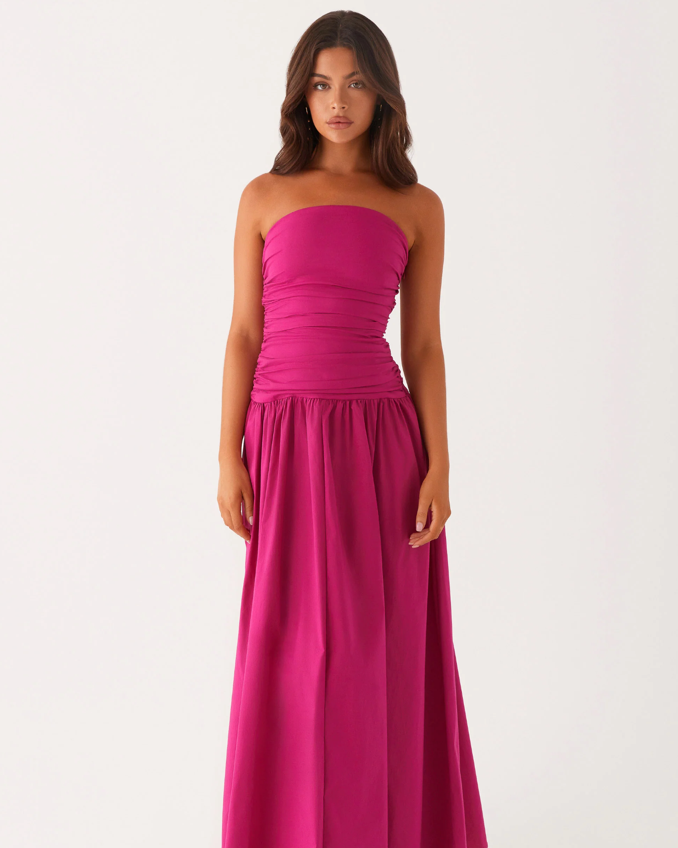 Carmel Dress | Fuchsia