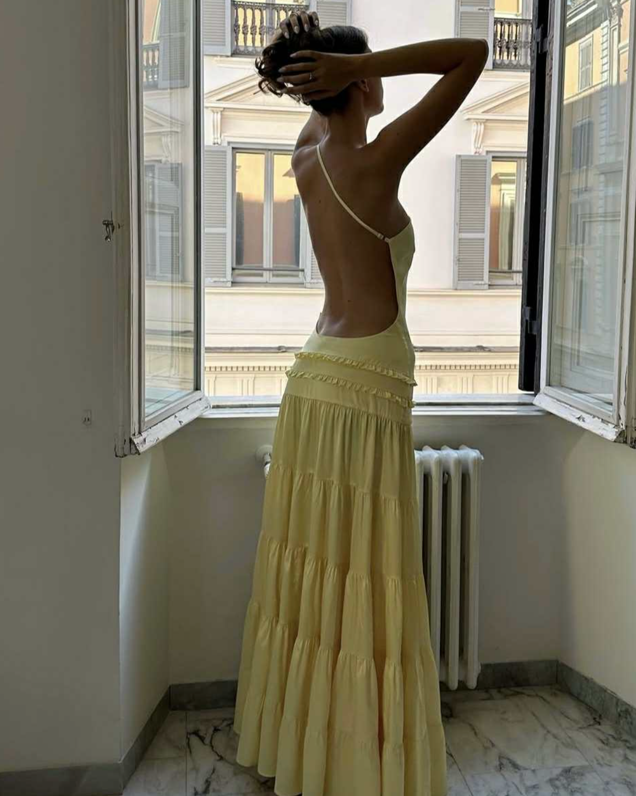 Athena Dress | Yellow