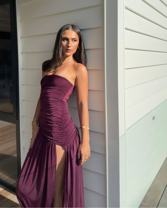 Bex Dress | Burgundy