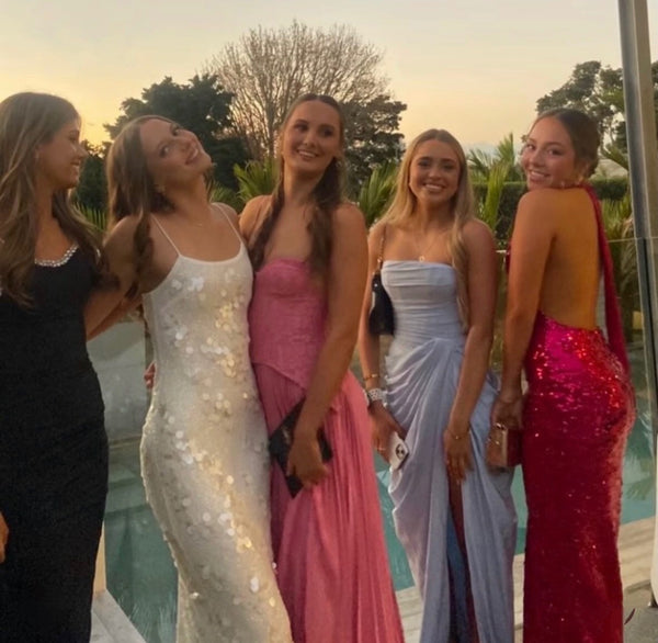 Style Rotate customer @olivia.patterson1 wearing Devina Sequin Dress