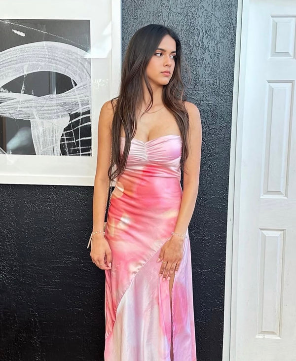 Style Rotate customer @kaelynntb wearing Gaia Gown | Lillie