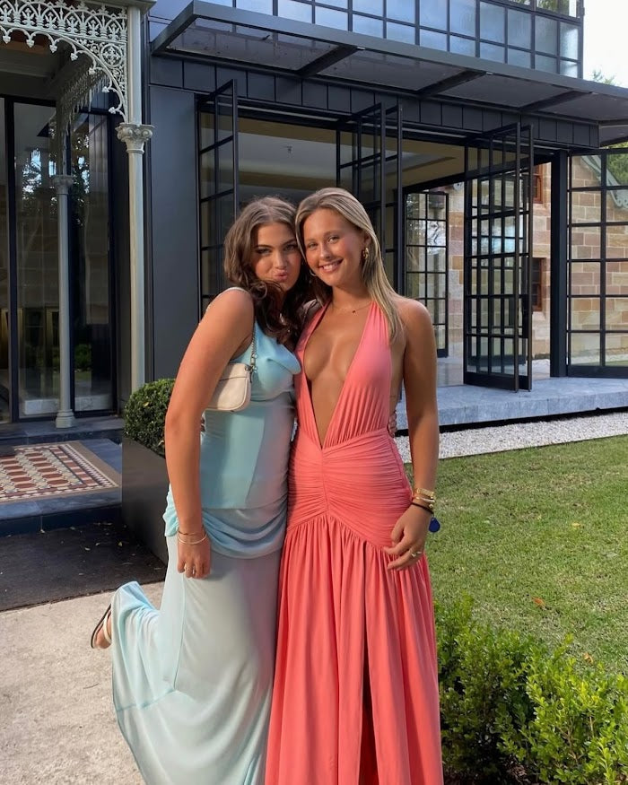 Melania Dress | Coral