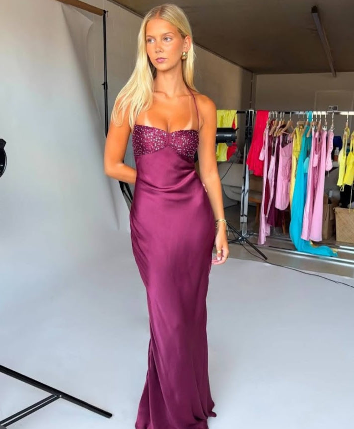 Jade Dress | Berry (XS)