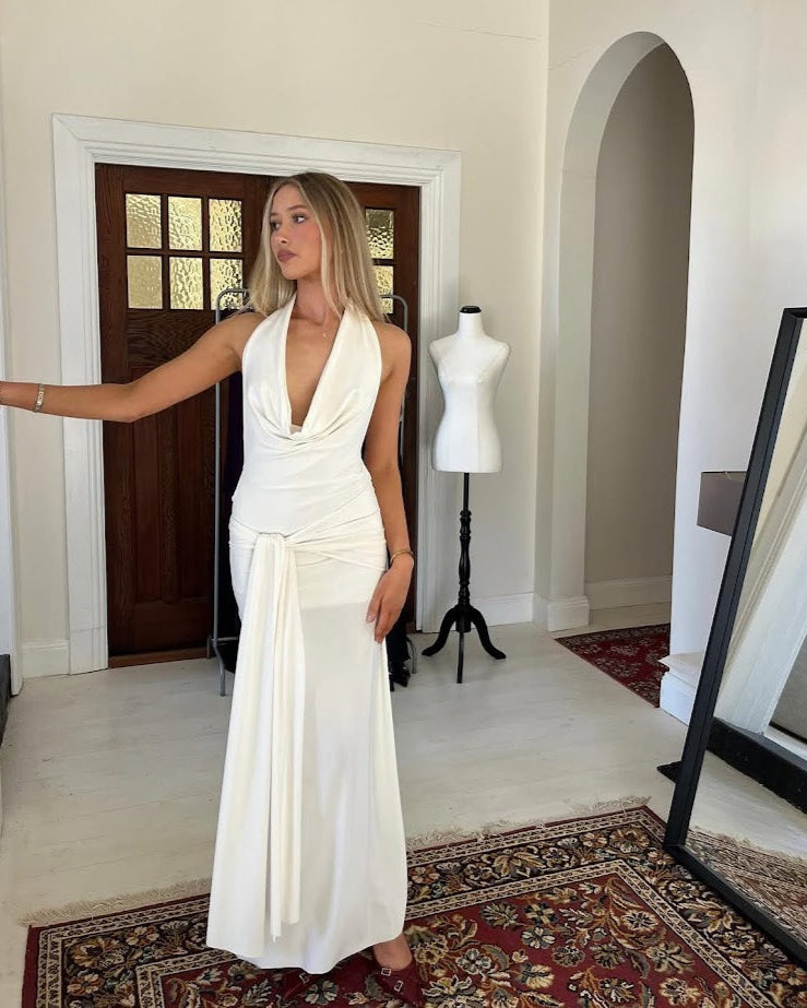 Nadia Dress | Ivory