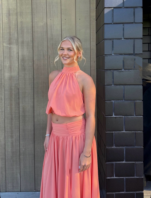 Style Rotate customer @savanaskelt0n wearing Melanie Set | Grapefruit