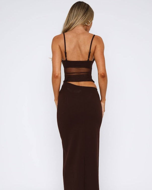 Call Me Up Dress | Chocolate