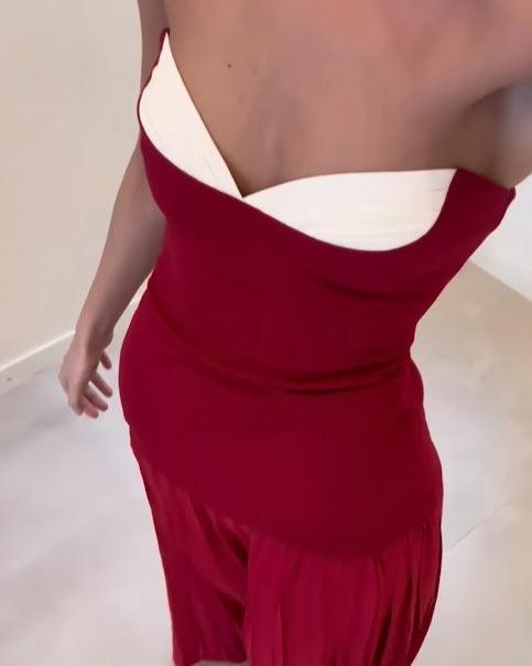 Nicolette Gown | Raspberry