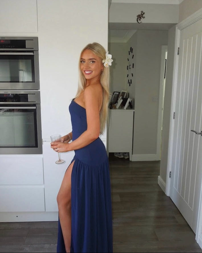 knee length dresses for ladies Eden Strapless Maxi Dress main image 0