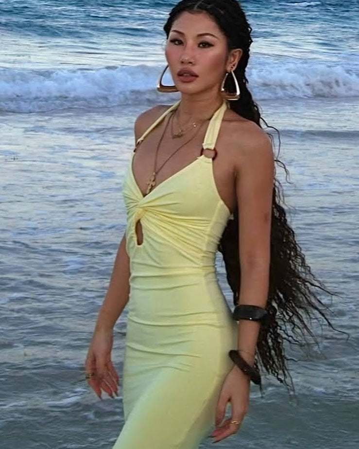 Zeneva Dress | Lemon