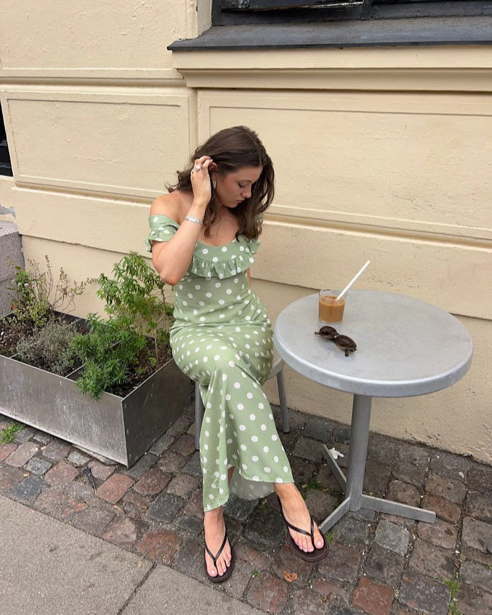 Luna Maxi Dress | Green