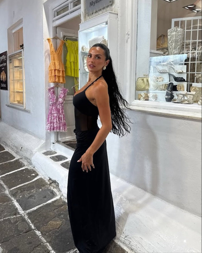 Sariya Maxi Dress | Black