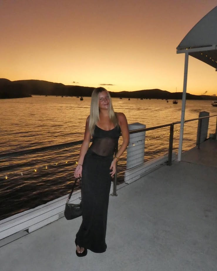 Sariya Maxi Dress | Black