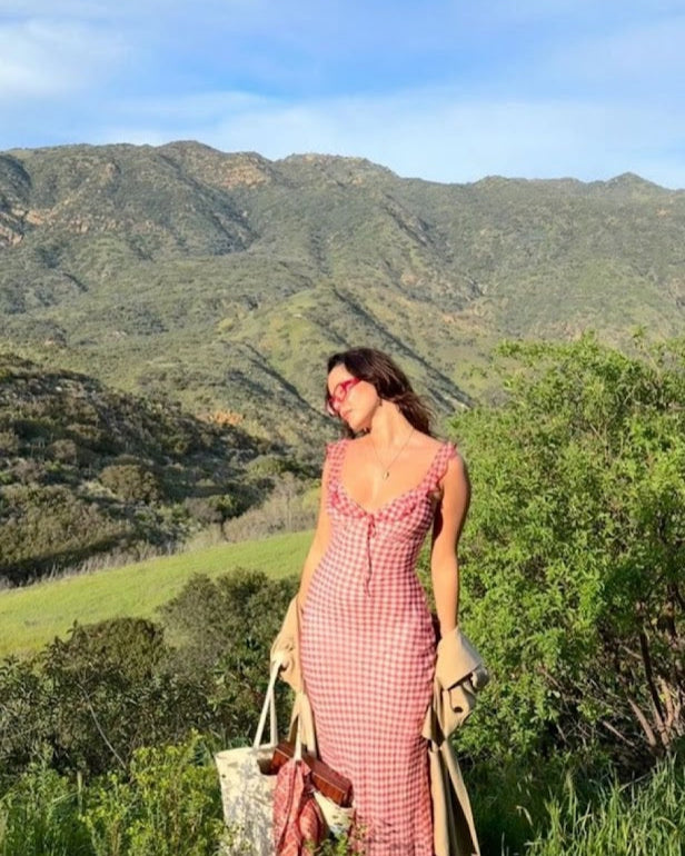 Heidi Dress | Rouge Gingham