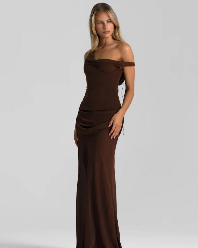 Cadence Gown | Espresso