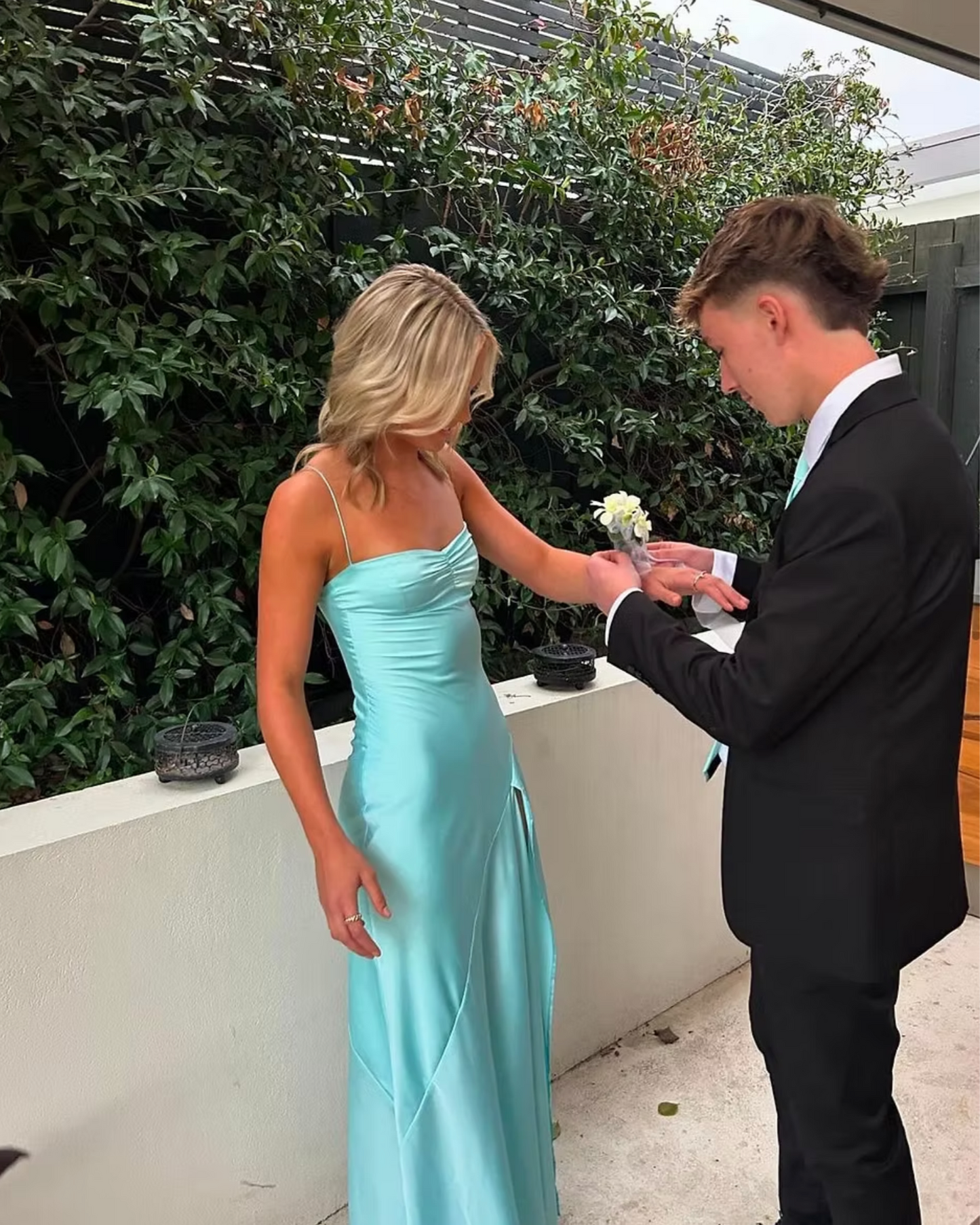 Gaia Gown | Aqua