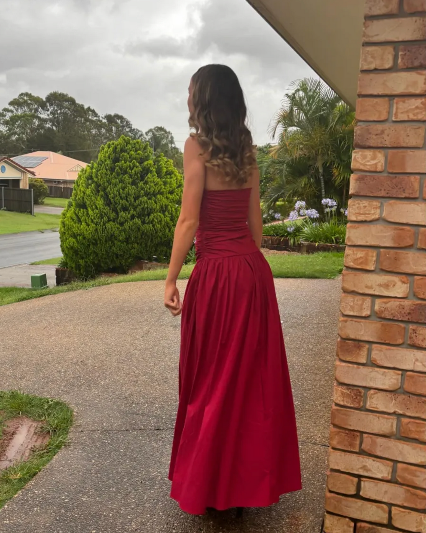 Carmel Dress | Merlot