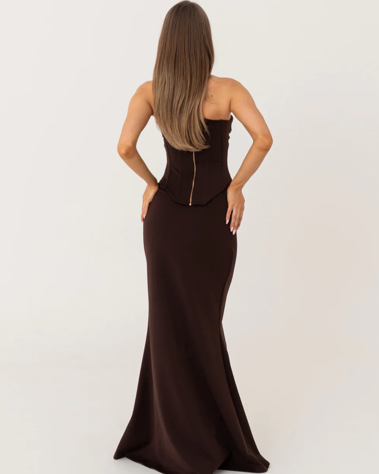 Louie Gown | Brown (S)